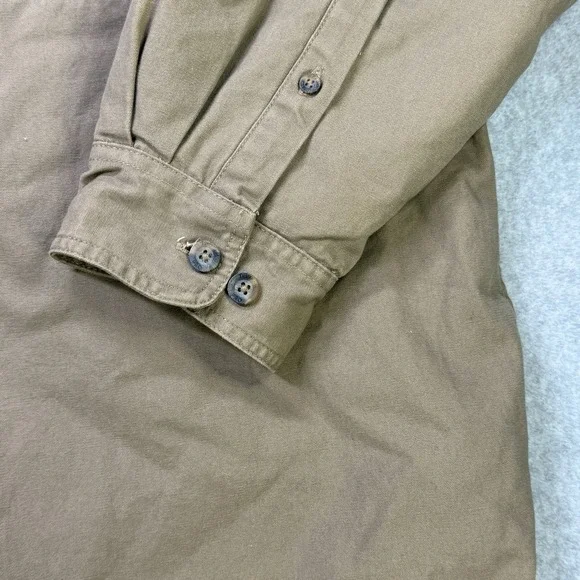 Timberland Pro Series Hooded Work Jacket Brown XXL Y2K Canvas Lined‎